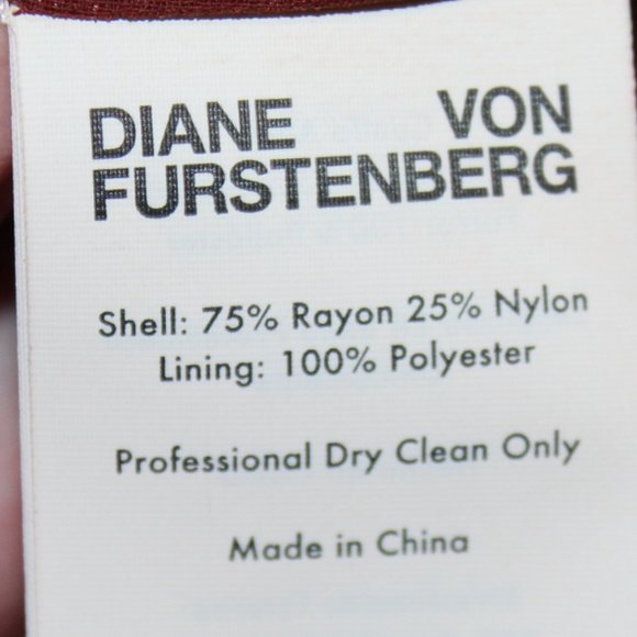 Diane Von Furstenberg Velvet Wrap Dress in Burgundy - Picture 12 of 14